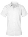 Overhemden korte mouw Poplin Promodoro 6300 wit